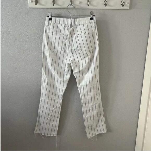 Joe's Jeans The Slim Kick High-Rise Trousers in Starboard Stripe - Picture 6 of 10